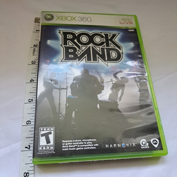 Rock Band Video Game Microsoft Xbox 360, 2007 With Manual Untested - Picture 9 of 9